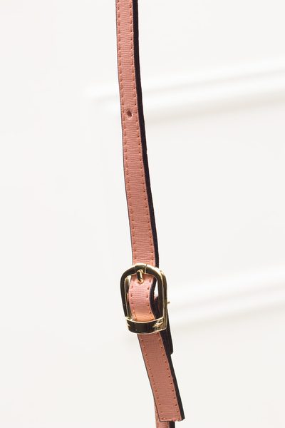 Női bőr crossbody Glamorous by GLAM - Rózsaszín -