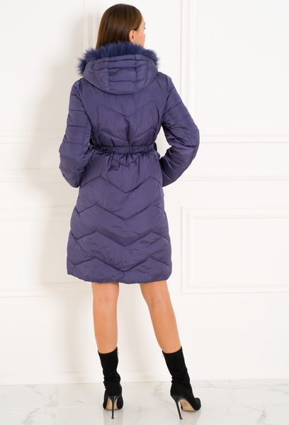 Chaqueta de invierno para mujer Due Linee - Violeta -