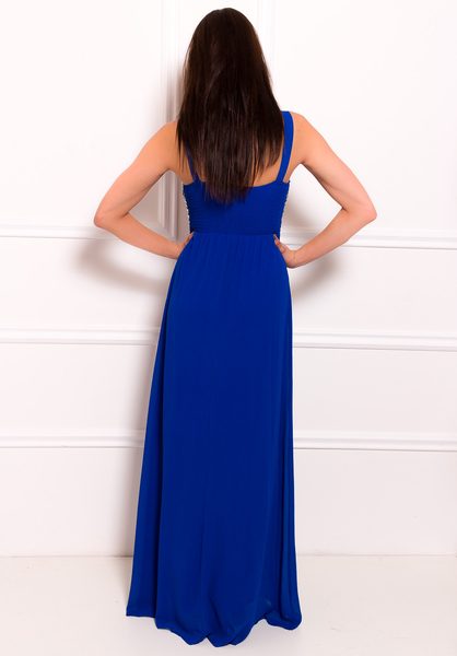 Női hosszú ruha Due Linee - Kék