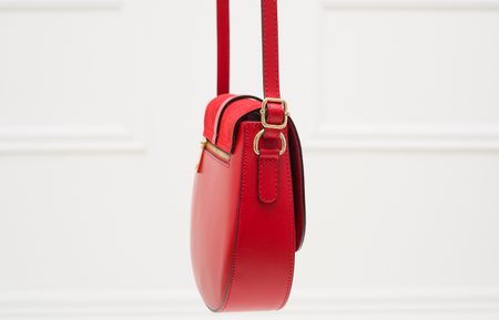 Real leather crossbody bag Glamorous by GLAM - Red -