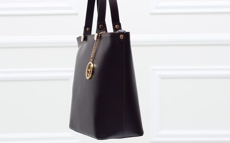 Borsa a mano da donna in pelle Glamorous by GLAM - Marrone -