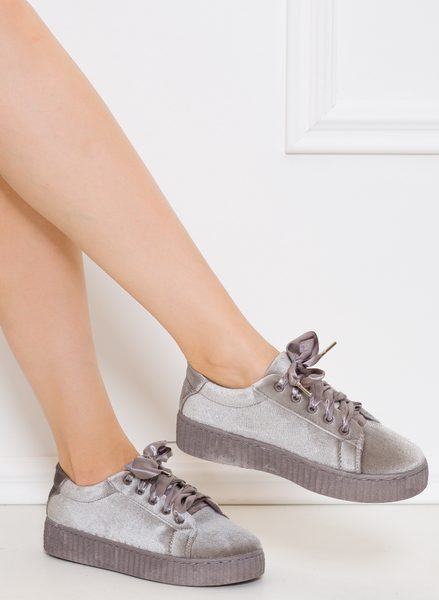 Zapatillas deportivas de mujer GLAM&GLAMADISE - Gris -