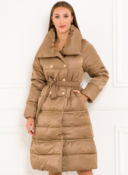 Winter jacket Due Linee - Beige -