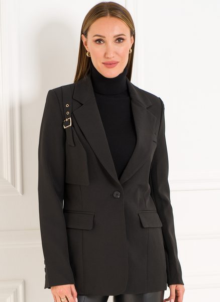 Blazer de mujer Due Linee - Negro -