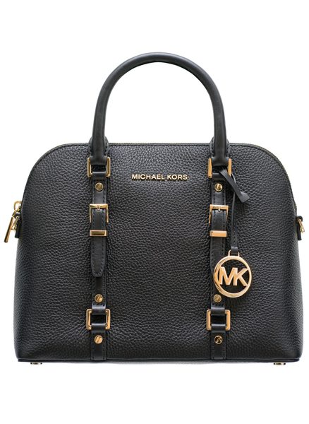 Real leather handbag Michael Kors - Black -