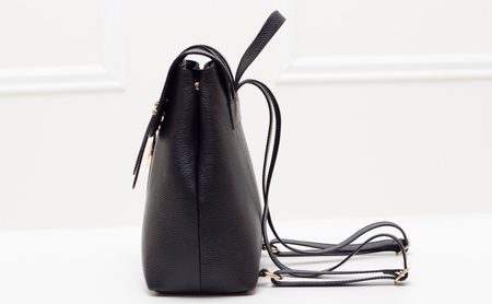 Bőr női táska Glamorous by GLAM - Fekete -