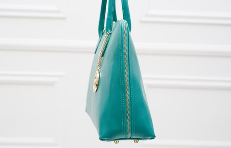 Borsa a mano da donna in pelle Glamorous by GLAM - Verde -