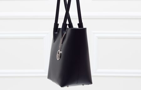 Borsa a spalla da donna in pelle Glamorous by GLAM - Nero -