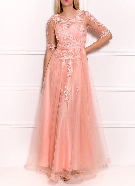 Maxi dress Due Linee - Pink -