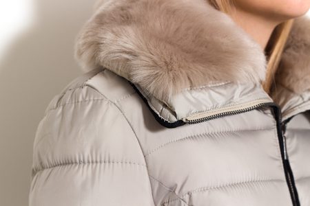 Giacca invernale donna Due Linee - Beige -