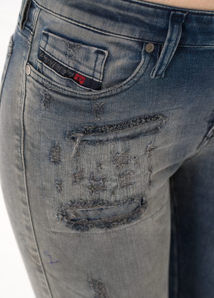 Dámske Diesel jeany tmavý denim Skinzee L32 -