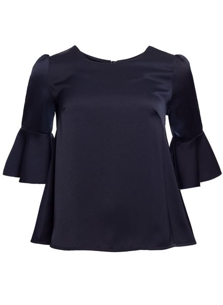 Top donna Glamorous by Glam - Blu scuro -