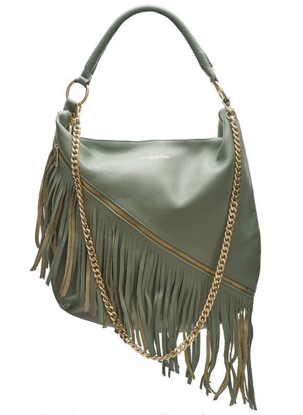 Bolso de hombro de cuero para mujer Glamorous by GLAM - Verde -