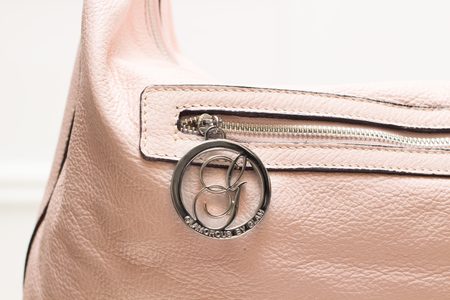 Real leather shoulder bag Glamorous by GLAM - Pink -