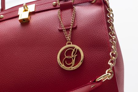 Borsa a mano da donna in pelle Glamorous by GLAM - Rosso -