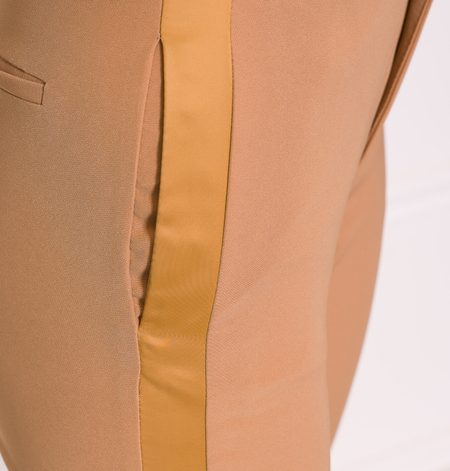 Damskie spodnie Due Linee - beżowy