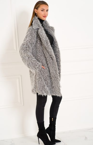 Women's coat Glamorous by Glam - Grey -