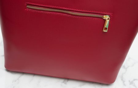 Borsa a mano da donna in pelle Glamorous by GLAM - Rosso -