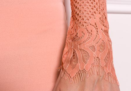 Vestido de mujer Due Linee - Naranja -