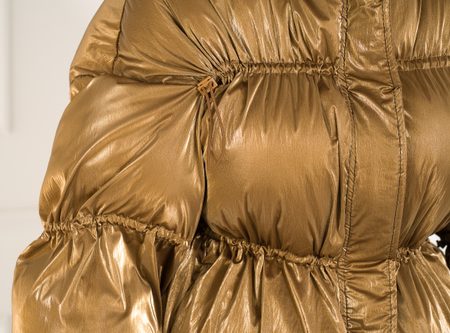 Chaqueta de invierno para mujer Due Linee - Dorado -