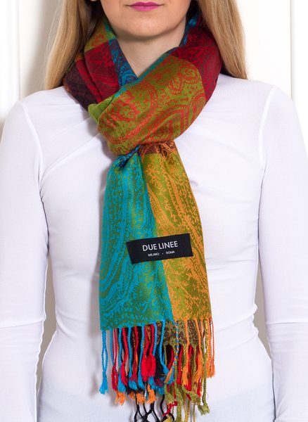 Women's scarf Due Linee - -