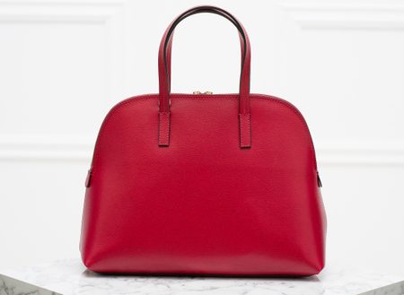 Real leather handbag Glamorous by GLAM - Red -