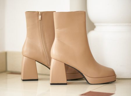 Boots GLAM&GLAMADISE - Beige -