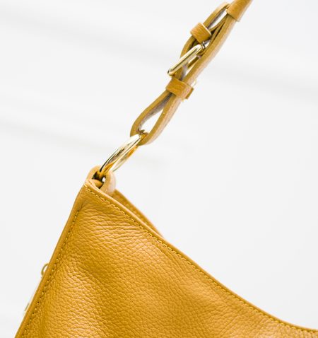 Borsa a spalla da donna in pelle Glamorous by GLAM - Giallo -