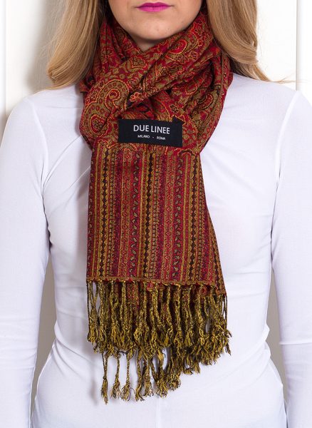 Women's scarf Due Linee - -