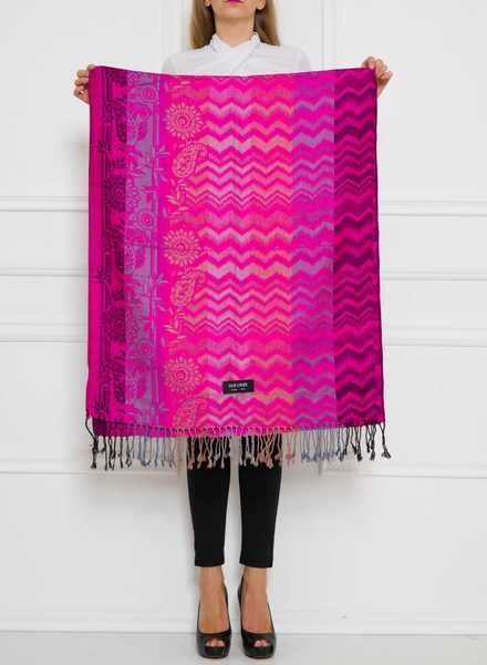 Women's scarf Due Linee - Pink -