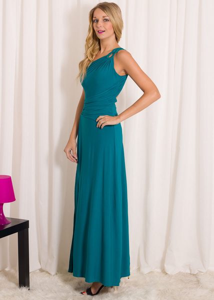 Maxi dress Due Linee - Green -