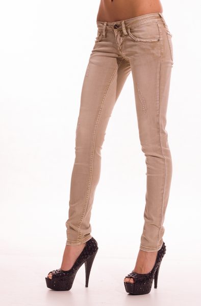 Női farmer LOVE DENIM - -