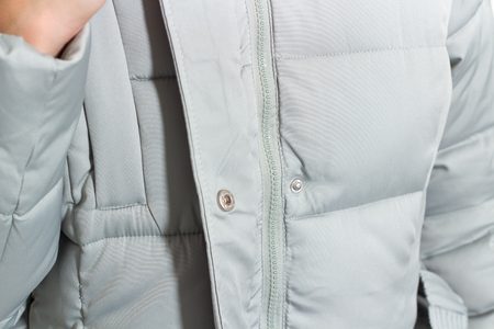 Women's winter jacket Due Linee - Green -