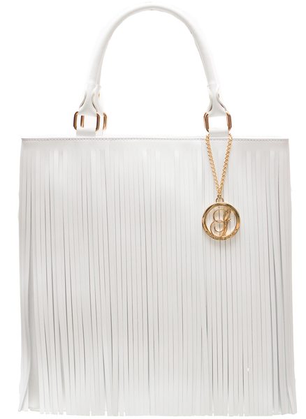 Borsa a mano da donna in pelle Glamorous by GLAM - Bianco -