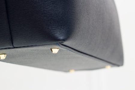 Real leather shoulder bag Glamorous by GLAM - Dark blue -