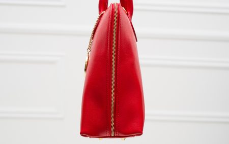 Real leather handbag Glamorous by GLAM - Red -