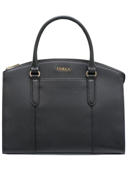 Geantă de mână din piele pentru femei Furla - Neagră - Furla - De mână -  Genți piele - Magazin online genti piele dama Made in ITALY