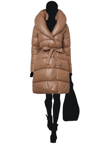 Giacca invernale donna Due Linee - Beige -