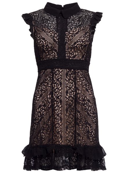 Lace dress Due Linee - Black -