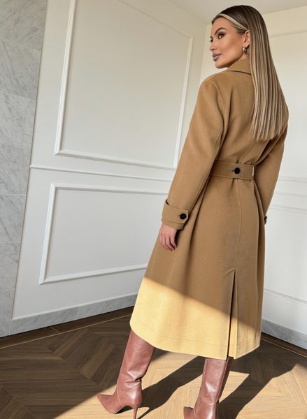 Calvin Klein bézs flauskabát -