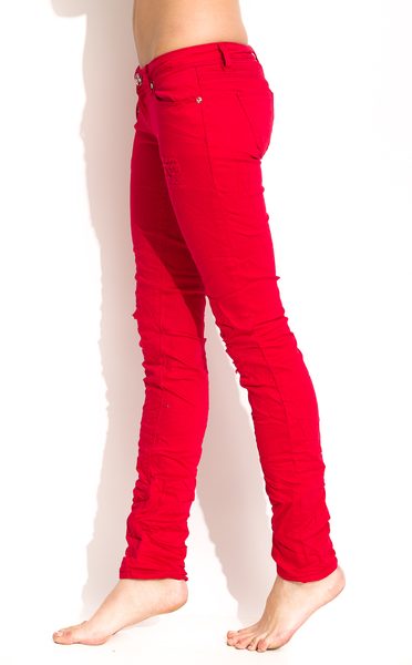 Női farmer Simply CiC - Piros -