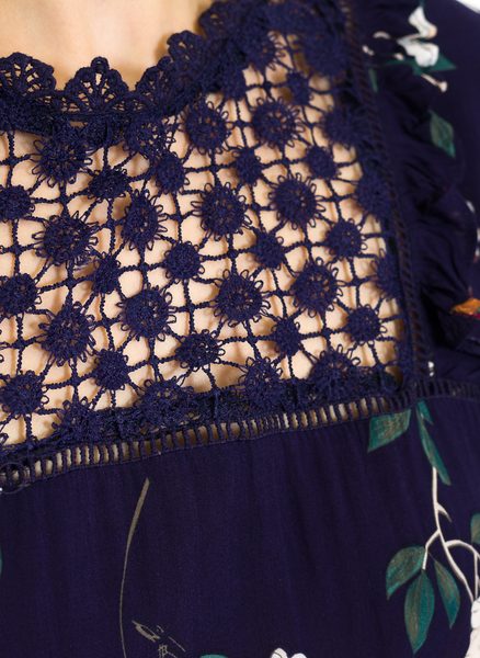 Summer dress GLAM&GLAMADISE - Dark blue -