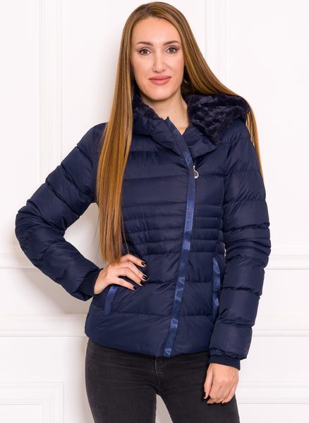 Giacca invernale donna Due Linee - Blu scuro -