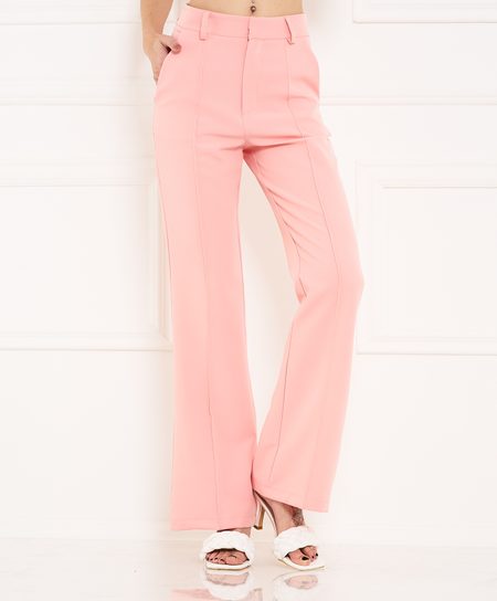 Damskie spodnie Glamorous by Glam - różowy -