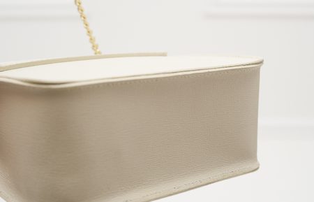 Real leather crossbody bag Glamorous by GLAM - Beige -