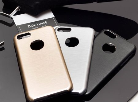 Védőtok iPhone 7/8 készülékekhez Due Linee - Fekete
