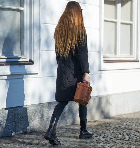 Winter jacket Due Linee - Black -