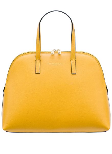 Real leather handbag Glamorous by GLAM - Yellow -