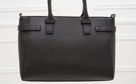 Bolso de cuero de mano para mujer Tru Trussardi - Negro -