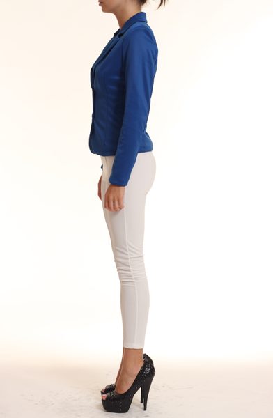 Dámské letní sako modrá -